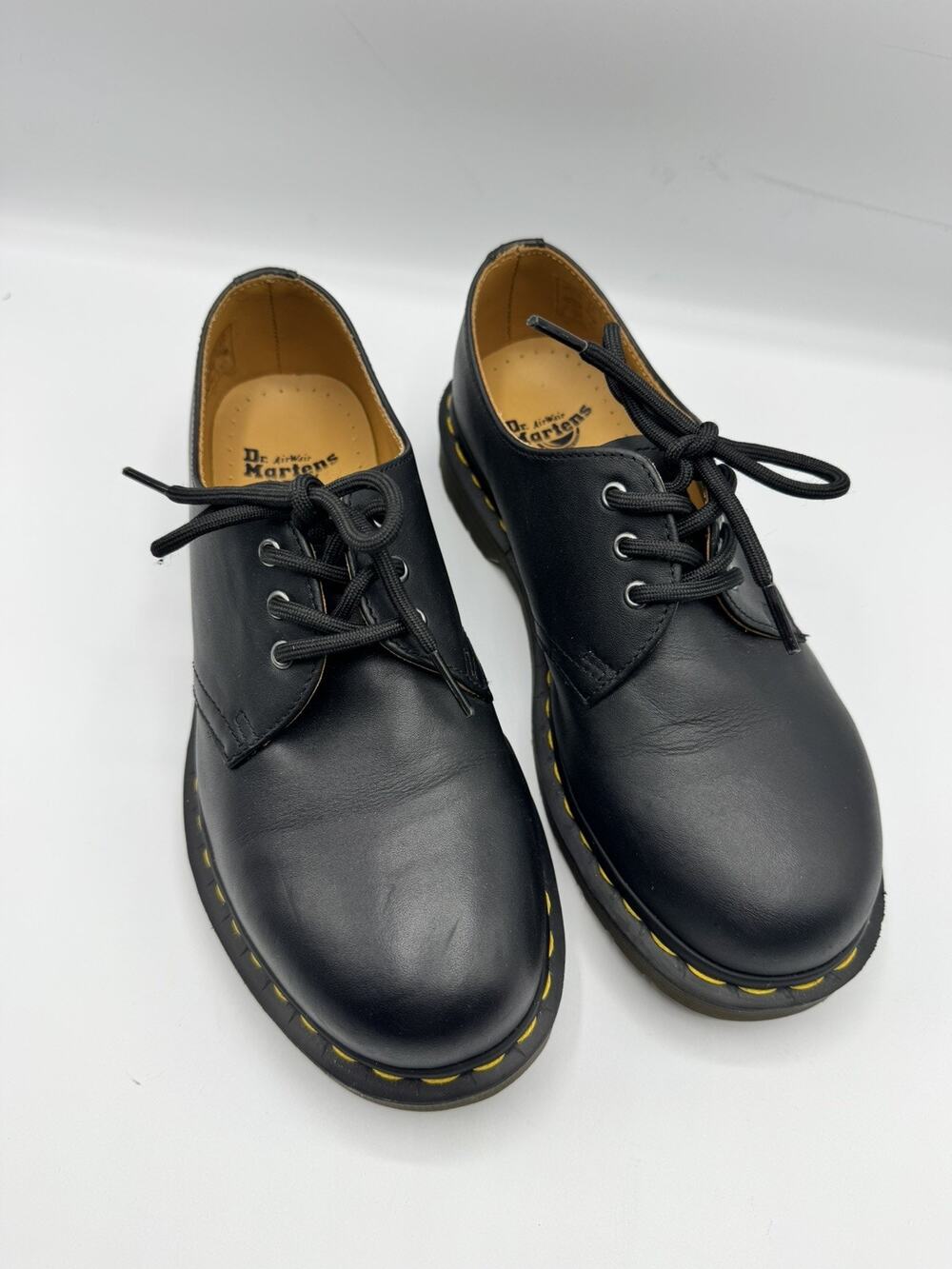 Dr. Martens 1461 Black Leather 3-Eye Oxford Shoes Women’s 6 Men’s 5 EU 37